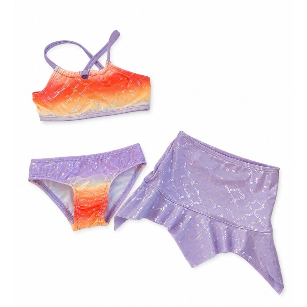 Wonder Nation Mermaid Swim Set – 3 Piece – Size 12M – NWOT